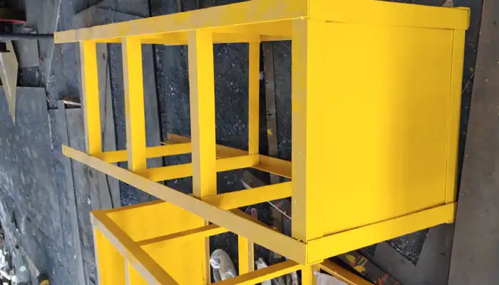 Maintenance cage, the main parts of  grab bucket overhead crane 