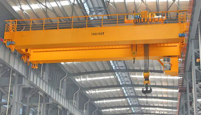 cost-effective overhead crane for steel mill, affordable top running overhead crane for heavy duty mill 