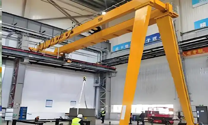 Double Girder Half Gantry Cranes