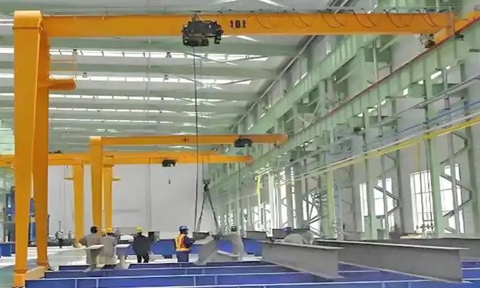 BMH single girder Half gantry crane parameters: