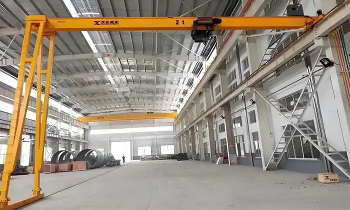 Single Girder Half Gantry Crane