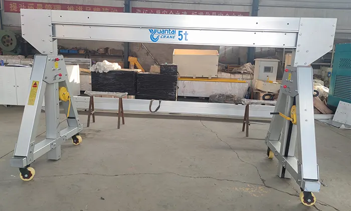 5 ton aluminum portable gantry crane for sale Philippines 