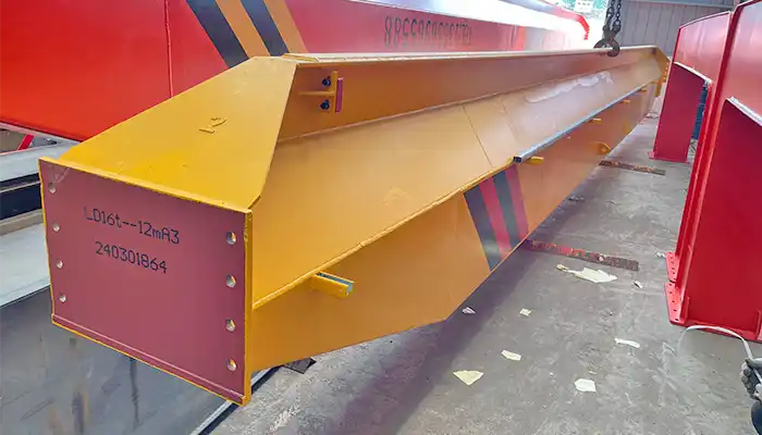 16 ton bridge crane main girder 