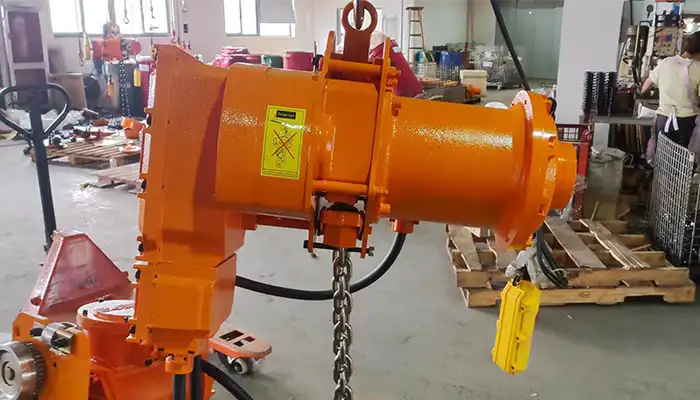 Anti dust explosion proof electric chain hoist for sale 