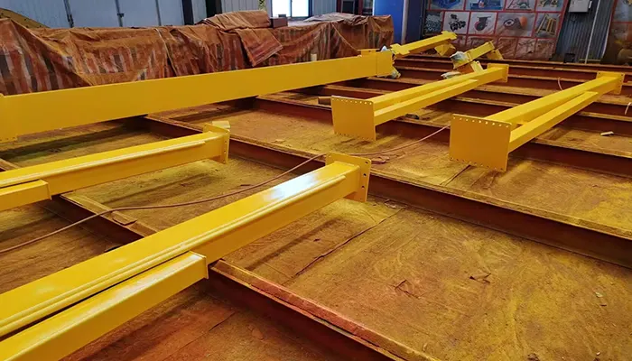 steel structure of portable gantry crane 10 ton 