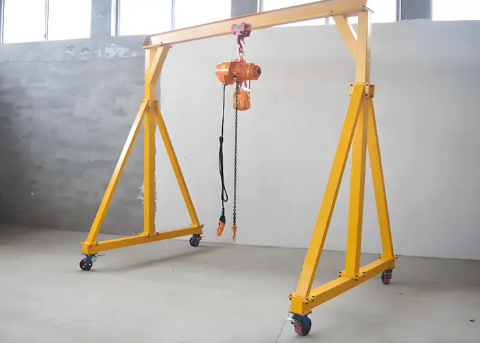 manual travelling gantry crane for sale 