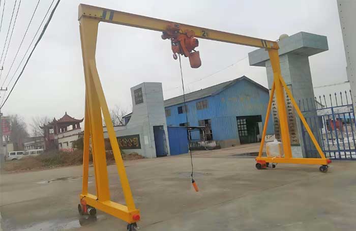 Electric Travelling  Mini Mobile Cranes