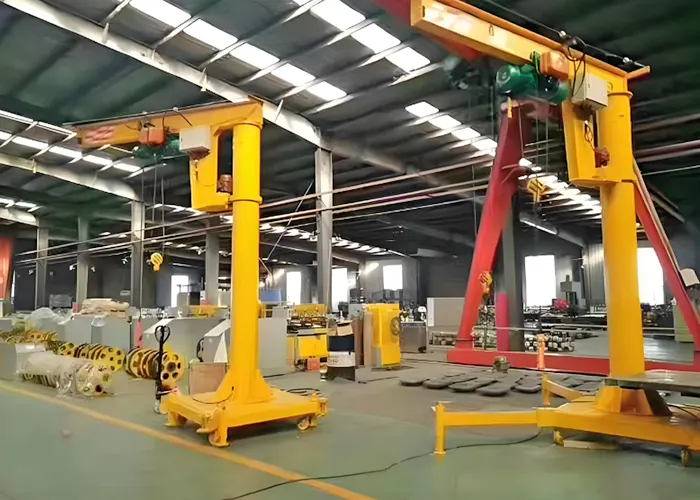 Portable Jib Cranes for Sale 500kg, 1000kg, and 2000kg 