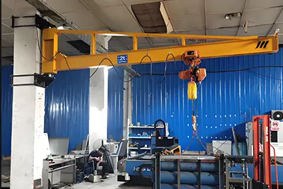 2 Ton Wall Jib Crane for Sale: 180 Degree Rotating Jib Crane