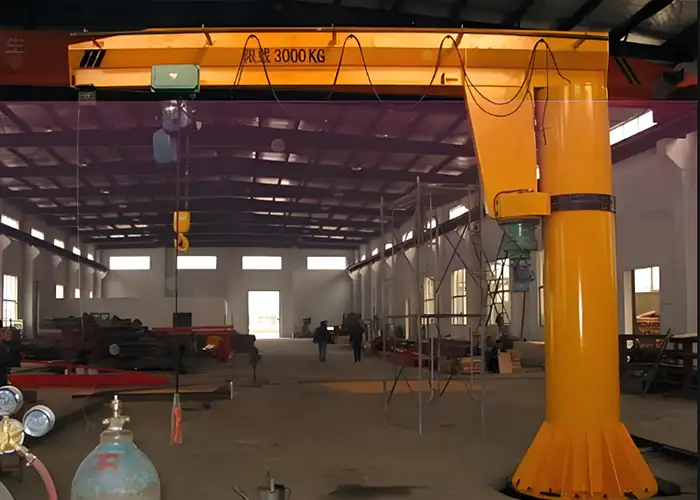 3-Ton Pillar-Mounted Jib Crane (Model BZ):