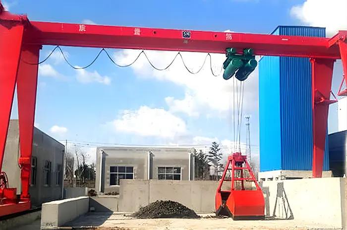 Grab Bucket for Single Girder Gantry Cranes