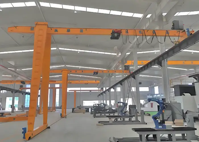 semi gantry crane 1 ton for sale 