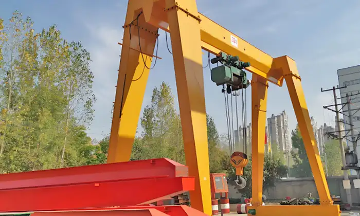 customized single beam gantry crane for your needs