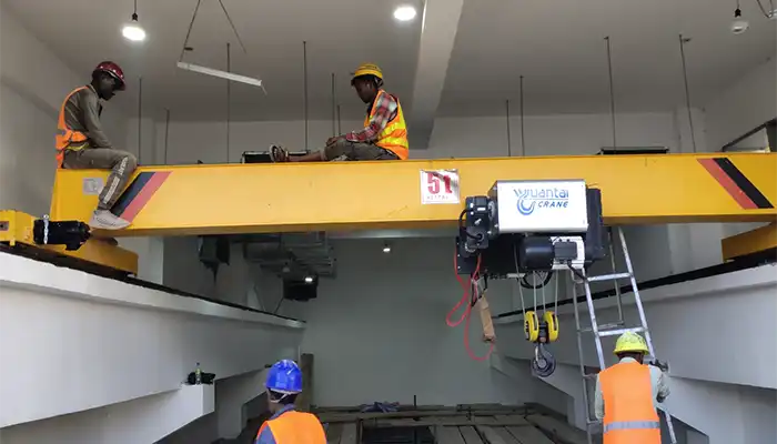 indoor overhead crane 5 ton for sale, customized indoor overhead crane for your needs 