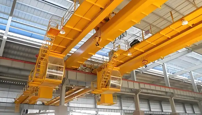 duel overhead crane for tandem lift