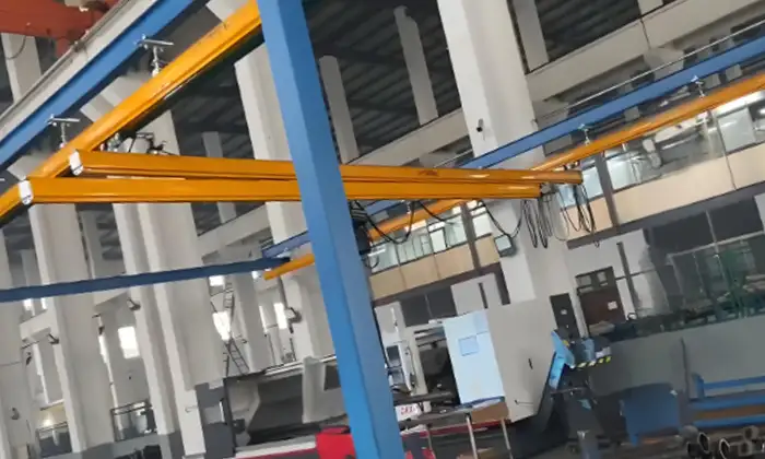 Extended cantilever kbk crane for sale 