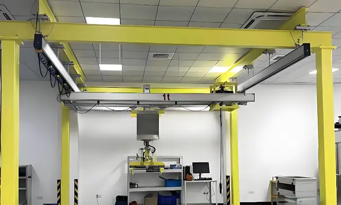 freestanding aluminum kbk crane system 