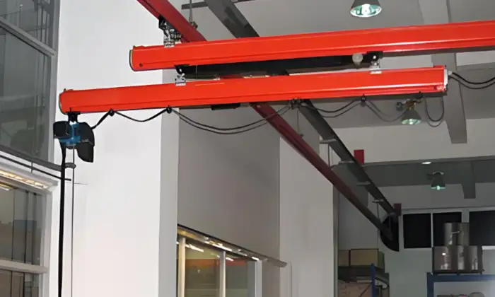 Telescoping KBK Crane, Extended Cantilever KBK Crane System 