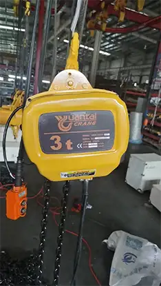 3 ton electric chain hoist for sale Italy 