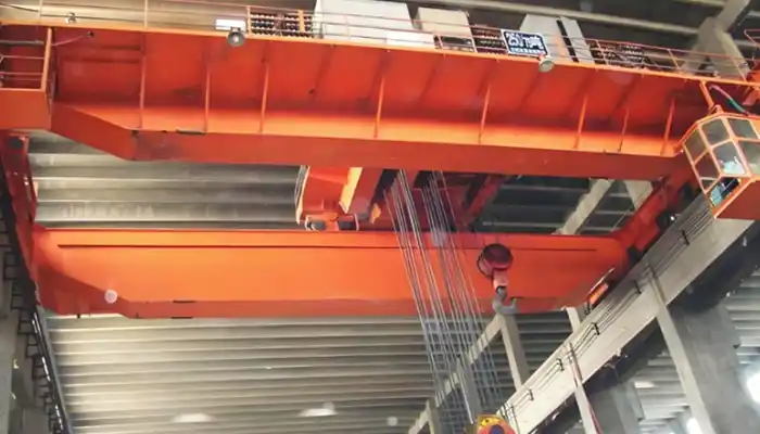 250 ton opne winch double girder overhead bridge crane for sale 