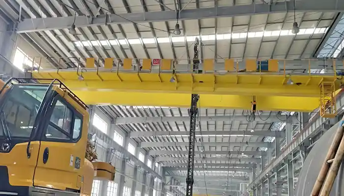 explosion proof double girder overhead crane design 