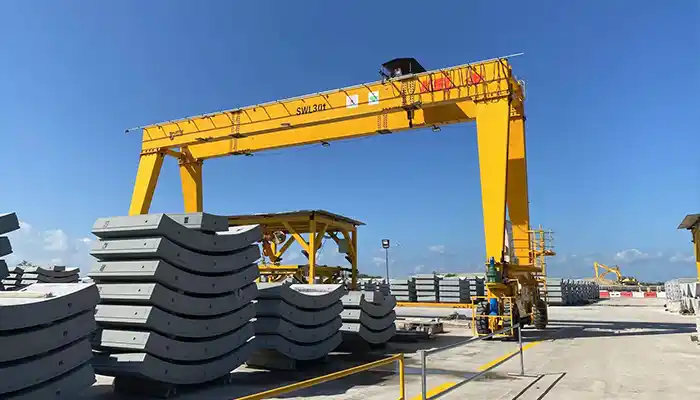 double girder gantry crane for sale hot sale 10 ton, 15 ton, 20 ton 