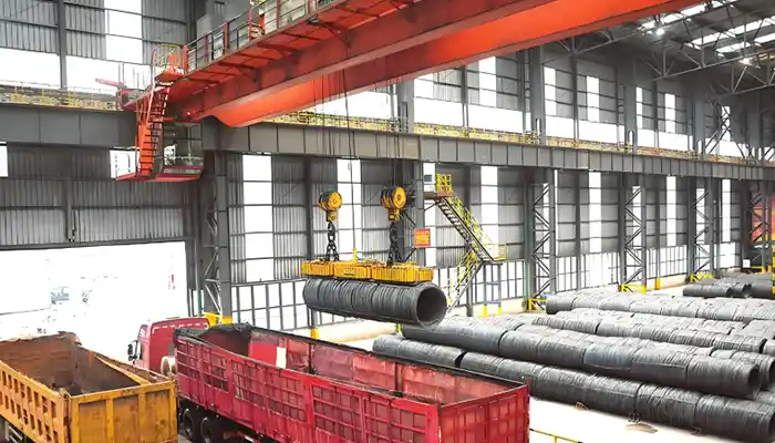 heavy duty overhead crane for Material Handling Warehouses