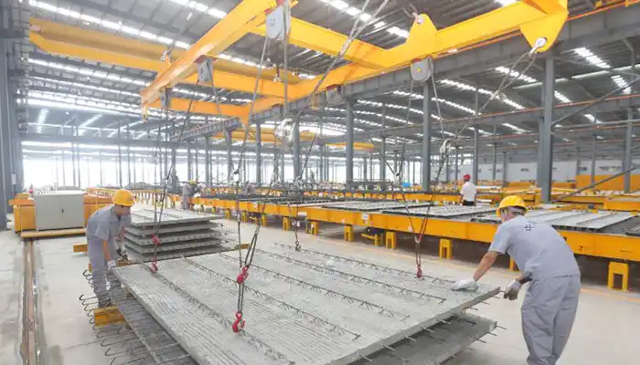 overhead crane for  precast concrete plants 