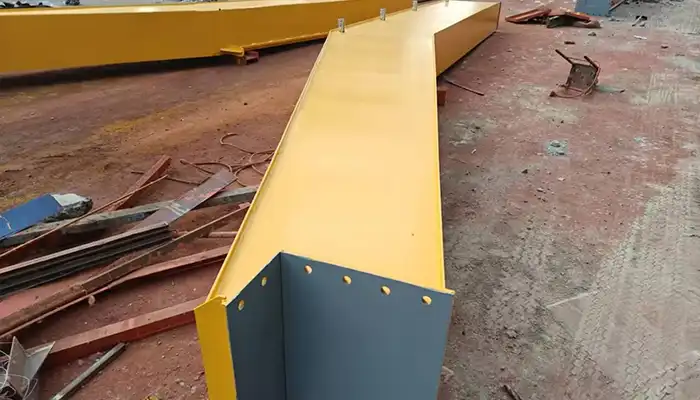 arched main girder of the 5 ton overhead crane 