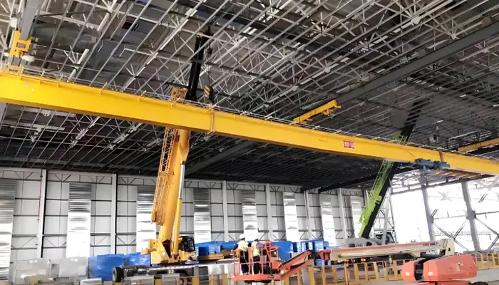 Multi-Point Suspension Overhead Crane: Precision and Power