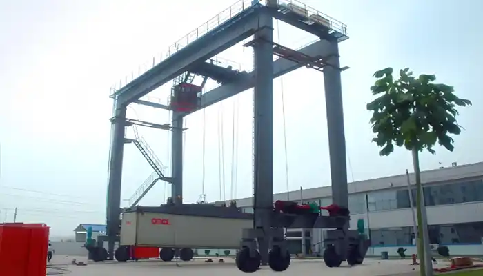 rubber tyred gantry crane 