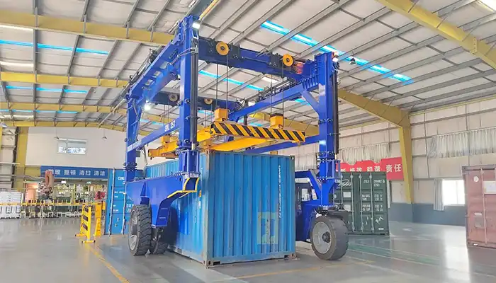 Straddle Carrier for Container Handling