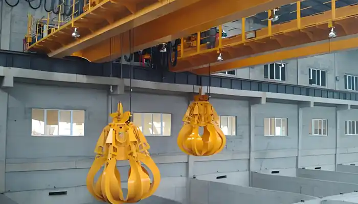 high capacity grab bucket  crane 10 ton  to 50 ton for sale 