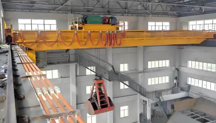 Grab overhead crane for sale , customized for your needs 