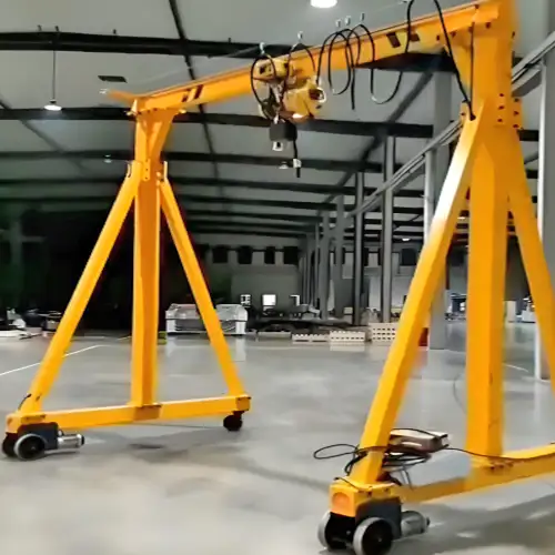 Mobile Gantry Cranes, Centerline Span Rotation